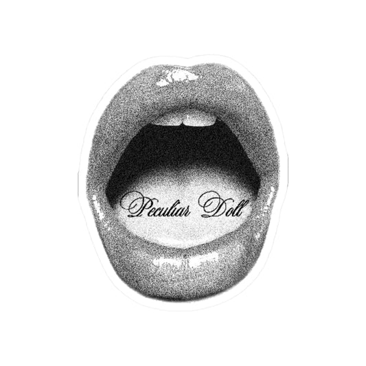 peculiar doll sticker
